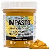 Yellow Oxide - Decoart Impasto Paint 4oz