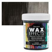 Soft Black - DecoArt WaxEffects Acrylics 4oz