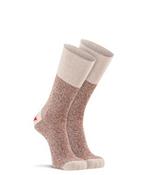 Medium Brown Heather - Fox River Red Heel Monkey Socks 1 Pair