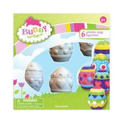 Eggs - Colorbok Bunny Boutique Plaster Figurines 6/Pkg