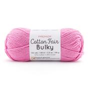 Bubblegum - Premier Yarns Cotton Fair Bulky Yarn - Solid