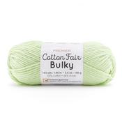 Pale Green - Premier Yarns Cotton Fair Bulky Yarn - Solid