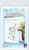 Puppies - Jack Dempsey Stamped Pillowcases W/White Perle Edge 2/Pkg