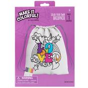 Groovy - Colorbok Make It Colorful! Color Your Own Backpack