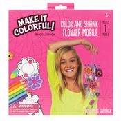 Flower Mobile - Colorbok Make It Colorful! Color And Shrink Kit