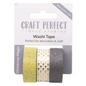 Christmas Magic - Craft Perfect Washi Tape 3/Rolls