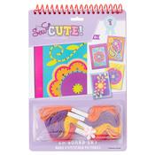 Flowers - Colorbok Sew Cute Em-Broad-Ery Kit