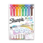 Assorted Colors - Sharpie S-Note Duo Dual-Ended Creative Highlighters 16/Pkg