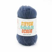 Blue Indigo - Lion Brand Stitch Soak Scrub Yarn