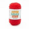 Poppy Red - Lion Brand Stitch Soak Scrub Yarn
