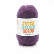 Plum - Lion Brand Stitch Soak Scrub Yarn