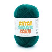 Quetzal Green - Lion Brand Stitch Soak Scrub Yarn