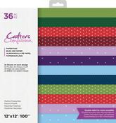 Festive Favourite - Crafter's Companion Double-Sided Paper Pad 12"X12" 36/Pkg