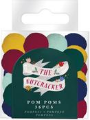 The Nutcracker - Violet Studio Pom Poms 36/Pkg