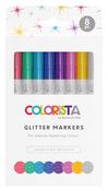Sparkling Brights - Spectrum Noir Colorista Glitter Marker 8/Pkg