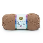 Cacao - Lion Brand 24/7 Cotton DK Yarn