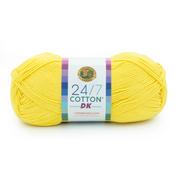 Lemon Drop - Lion Brand 24/7 Cotton DK Yarn