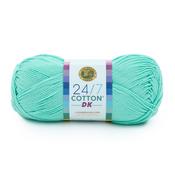 Fresh Mint - Lion Brand 24/7 Cotton DK Yarn
