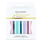 Satin Pastels Glimmer Foil Variety Pack - Spellbinders