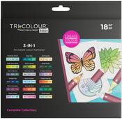 Complete Collection - Spectrum Noir Triblend Brush Markers 18/Pkg