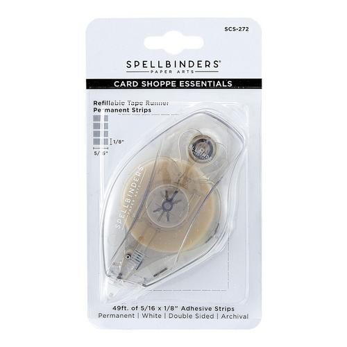 Spellbinders > Permanent, 0.125X49' - Spellbinders Card Shoppe Essentials Tape  Runner Refill: A Cherry On Top