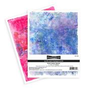 Pink & Blue Splash - Stampendous Quick Card Backgrounds