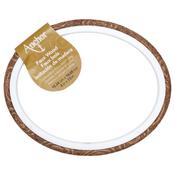 Anchor Faux Wood Oval Embroidery Hoop 8"