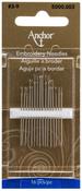 Sizes 3-9 - Anchor Embroidery Hand Needles