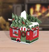 Holiday Camper (7 count) - Mary Maxim Plastic Canvas Tissue Box Kit 5"