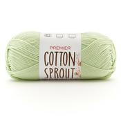 Celery - Premier Yarns Cotton Sprout Worsted Solid Yarn