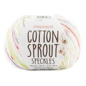 Wildflower - Premier Yarns Cotton Sprout Speckles Yarn