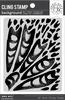 Abstract Butterfly Wing Background - Hero Arts Cling Stamp 4.5"X5.75"