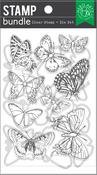 Beautiful Butterflies - Hero Arts Clear Stamp & Die Combo
