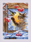 Meeting At The Window (14 Count) - RIOLIS Counted Cross Stitch Kit 8.25"X11.75"