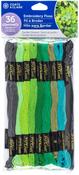 Garden Greens - Coats & Clark 6-Strand Embroidery Floss Value Pack 36/Pkg
