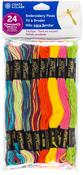 Tie Dye - Coats & Clark 6-Strand Embroidery Floss Pack 24/Pkg