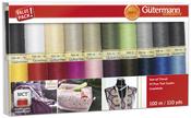 Basics - Gutermann Sew-All Polyester Thread Set - 20 Spools