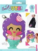 Mermaid - Sew Cute! Felt Backpack Clip Kit