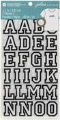 White - Jolee's  Iron-On Letters 1.5"