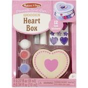 Heart - Decorate-Your-Own Wooden Chest