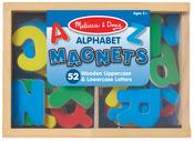 Alphabet 52/Pkg - Wooden Magnet Set