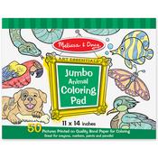 Animal - Jumbo Coloring Pad 11"X14" 50 Pages