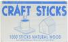 Natural - Craft Sticks 1000/Pkg