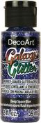 Deep Space - Blue - DecoArt Galaxy Glitter Acrylic Paint 2oz