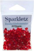 Red Hearts - Sparkletz Embellishment Pack 10g