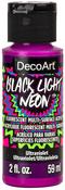 Ultraviolet - DecoArt Black Light Neon Acrylic Paint 2oz