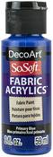 Primary Blue - SoSoft Fabric Acrylic Paint 2oz