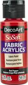 Red Pepper - SoSoft Fabric Acrylic Paint 2oz