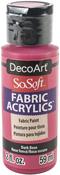 Dark Rose - SoSoft Fabric Acrylic Paint 2oz