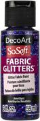 Amethyst - SoSoft Fabric Glitters Acrylic Paint 2oz